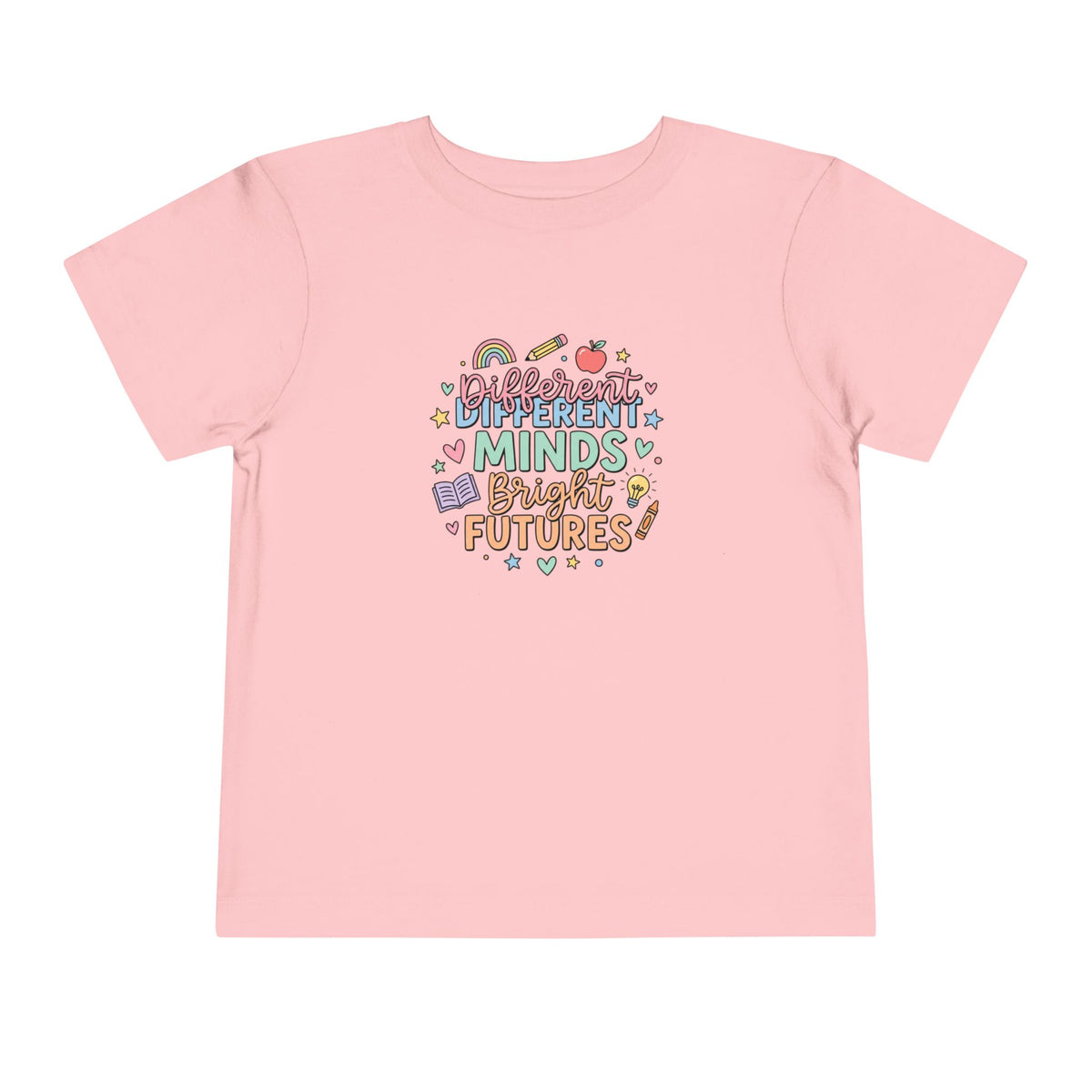 Different Minds, Bright Futures Neurodiversity Toddler Tee | Autism Acceptance