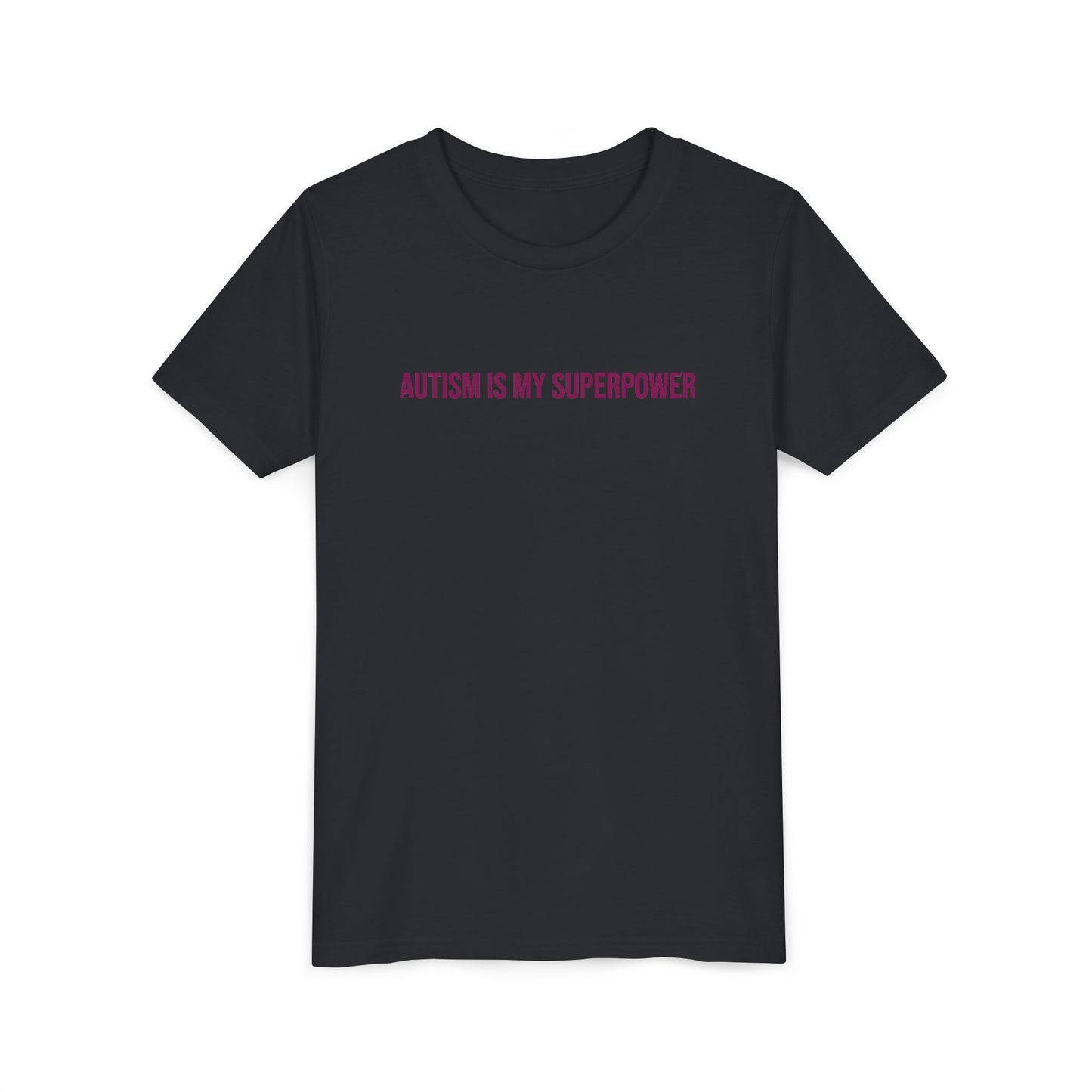 "Autism Is My Superpower" Neurodivergent Pride Youth Tee | Uplifted By Design