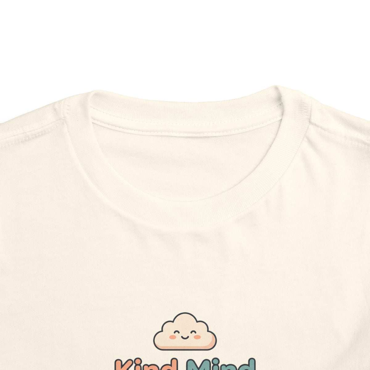 Kind Mind Brave Heart Toddler Shirt | Positive Affirmations Emotional Wellness Kids Tee