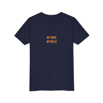 "My Voice My Rules" Cerebral Palsy Awareness Youth Tee | Uplifted By Design
