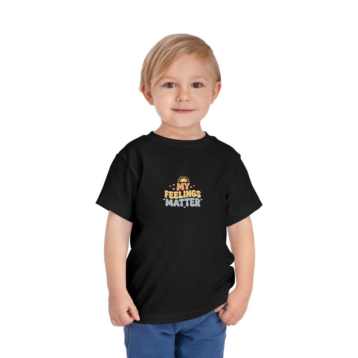 My Feelings Matter Toddler Shirt | Emotional Wellness Affirmation Kids Graphic Tee