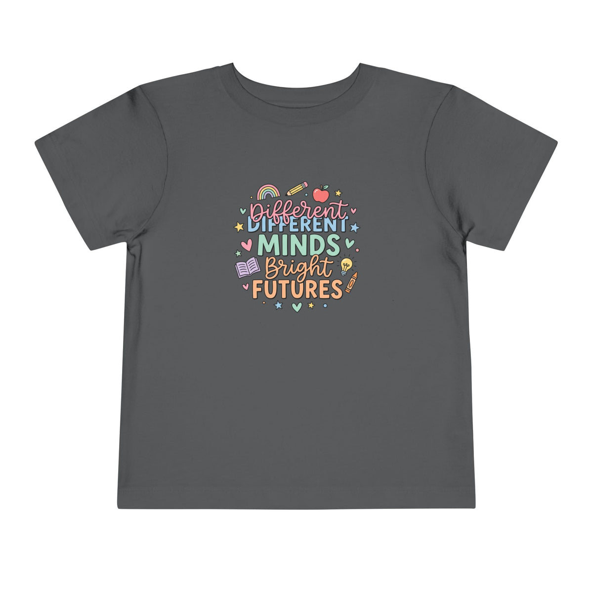 Different Minds, Bright Futures Neurodiversity Toddler Tee | Autism Acceptance