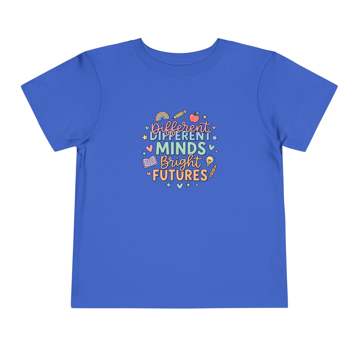 Different Minds, Bright Futures Neurodiversity Toddler Tee | Autism Acceptance
