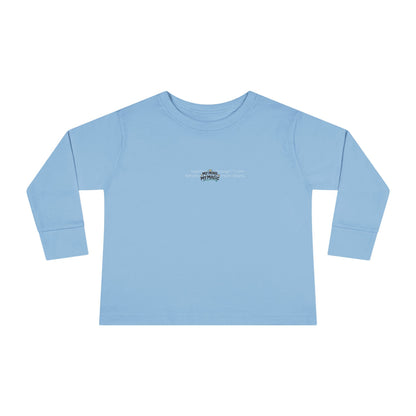 "My Mind, My Magic" Toddler Long Sleeve Tee — Sparkle Mind Wordmark | Uplifted By Design™ Autism Acceptance & Sensory Pride Shirt