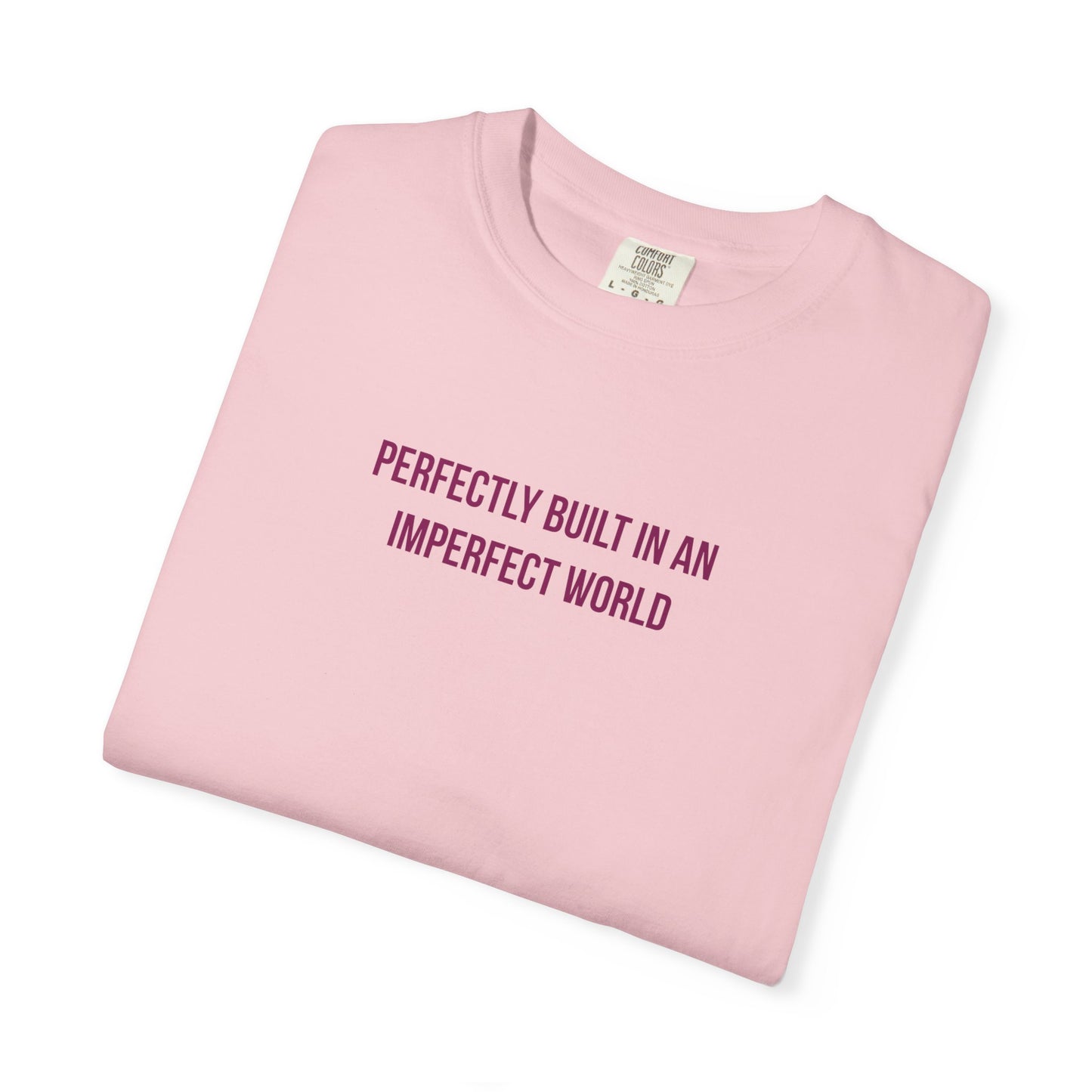 "Perfectly Built in an Imperfect World" Autism Awareness Tee