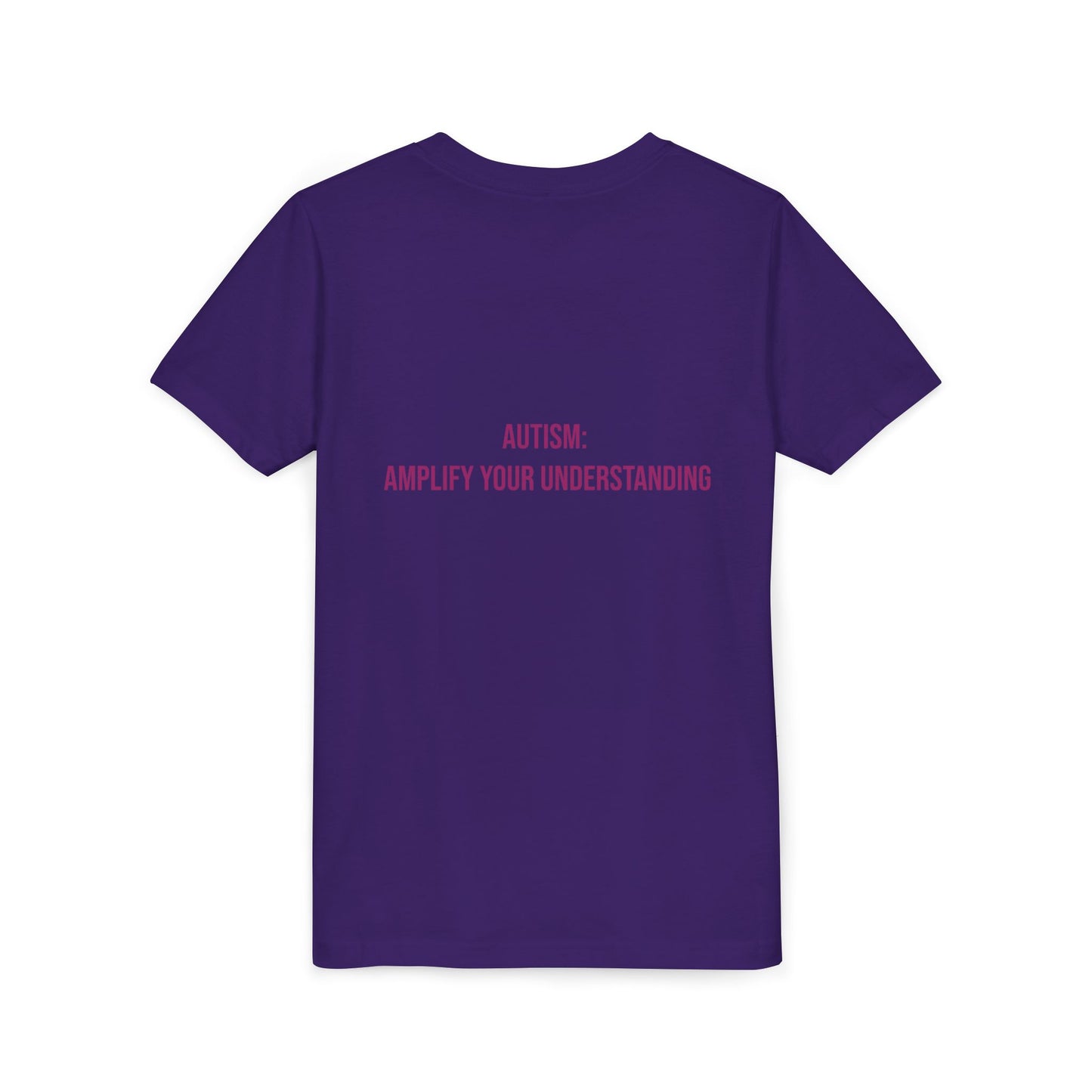 Amplify Your Understanding Empowerment Youth Tee | Autism Pride Kids Streetwear