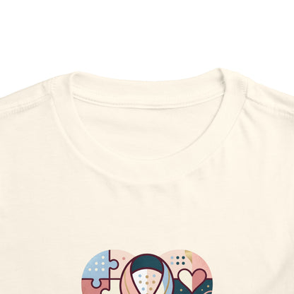 Uniquely Me, Wonderfully Free Neurodiversity Toddler Tee | Autism Acceptance