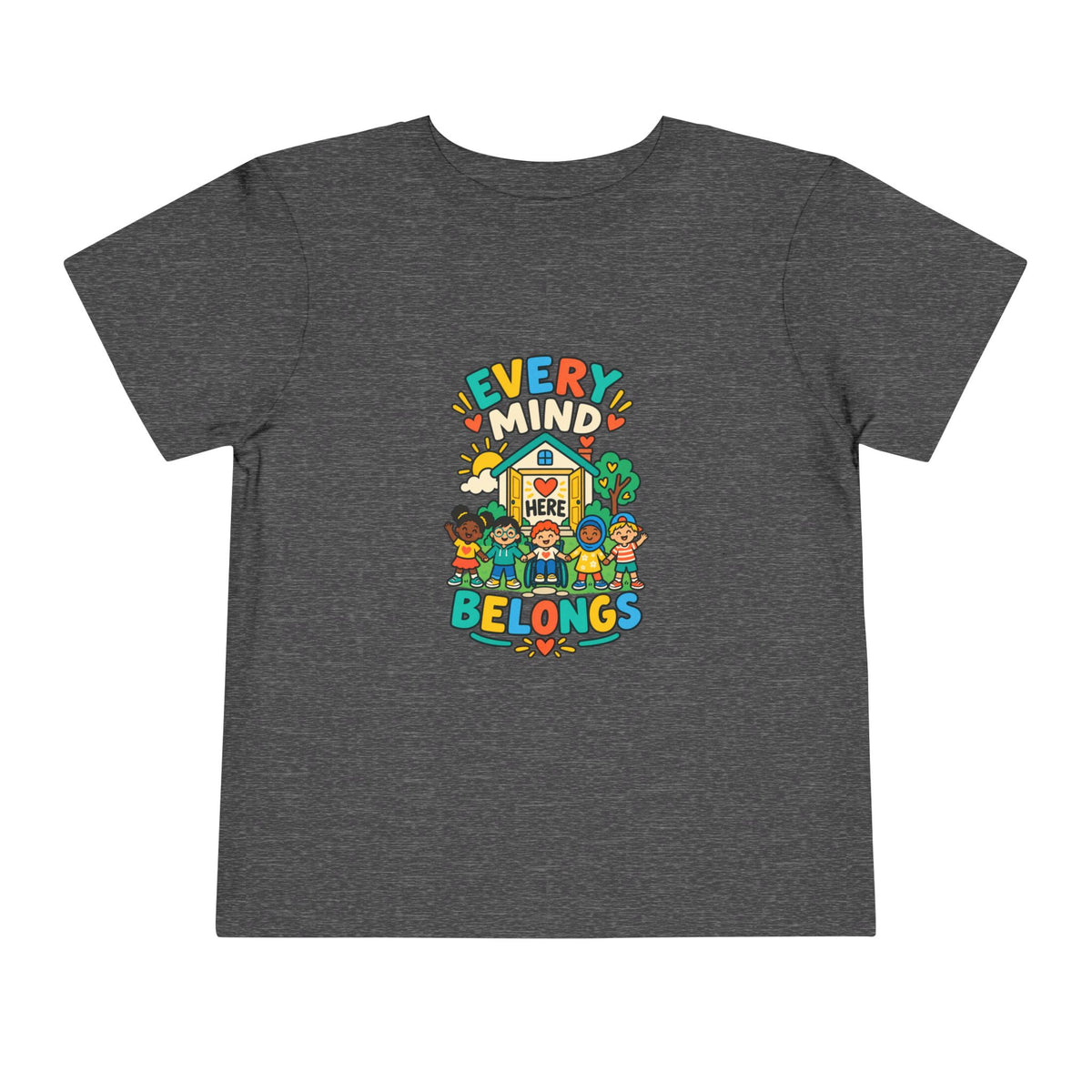 Every Mind Belongs Here Neurodiversity Toddler Tee | Autism Acceptance