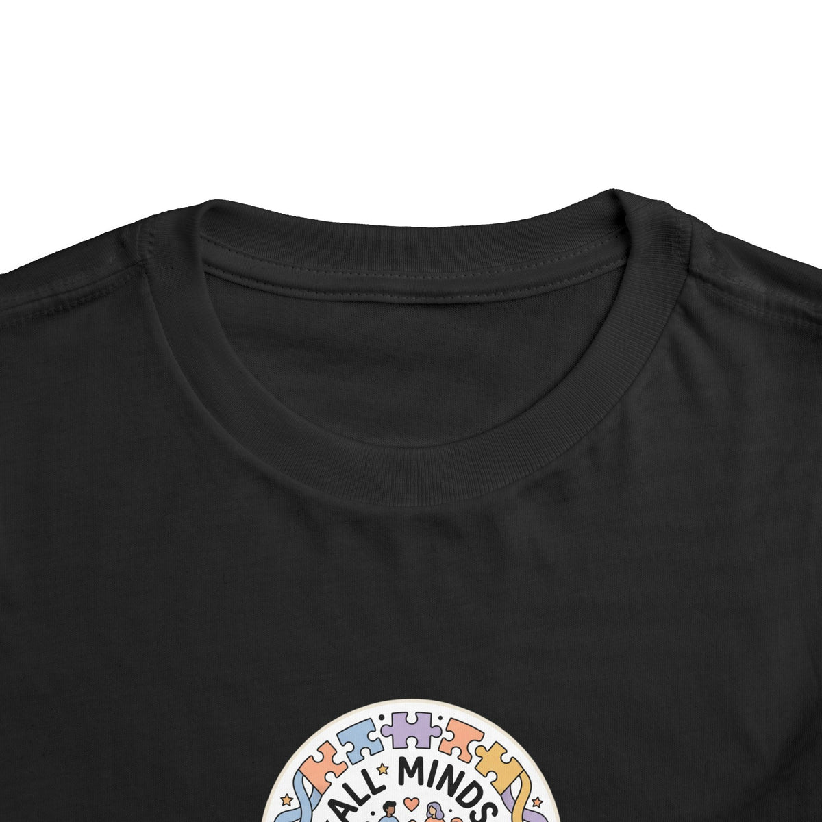 All Minds Welcome Here Neurodiversity Toddler Tee | Autism Acceptance