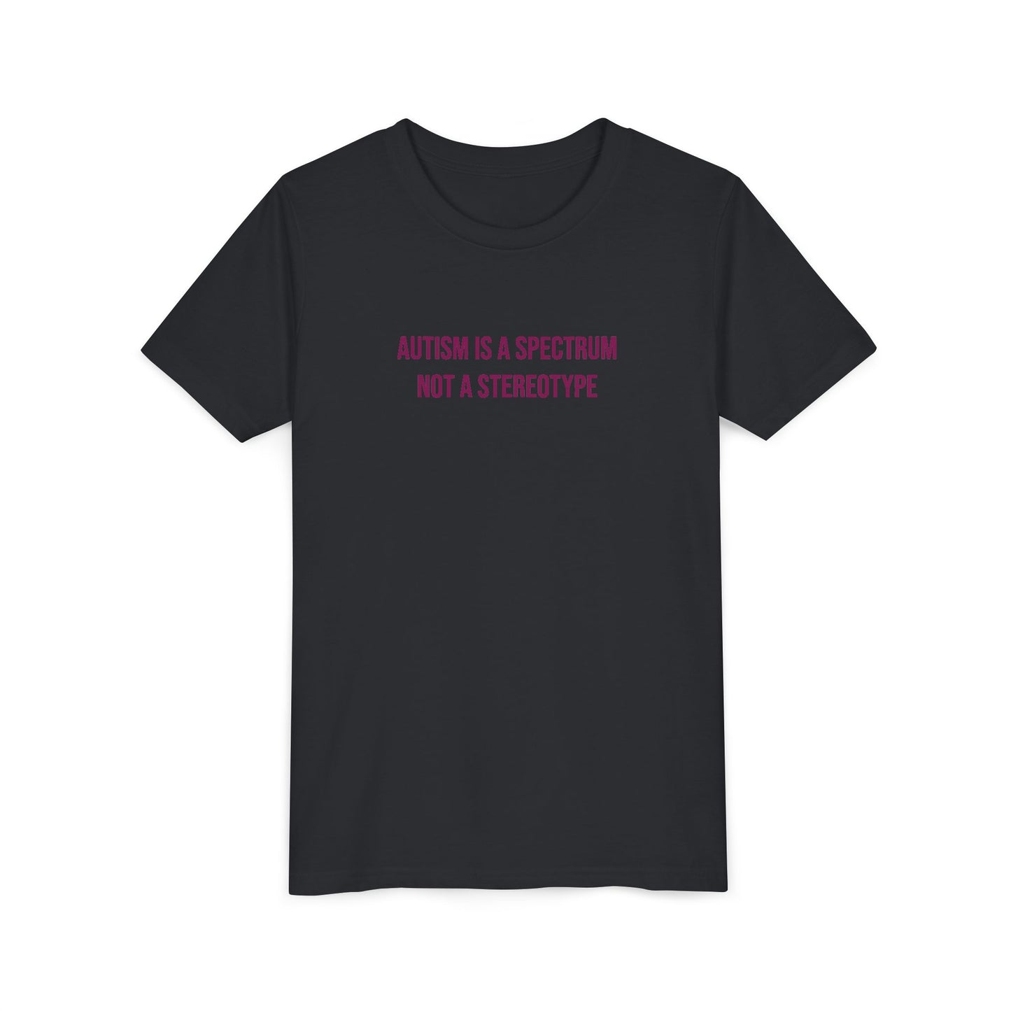 "Autism Is A Spectrum Not A Stereotype" Neurodivergent Pride Youth Tee | Uplifted By Design