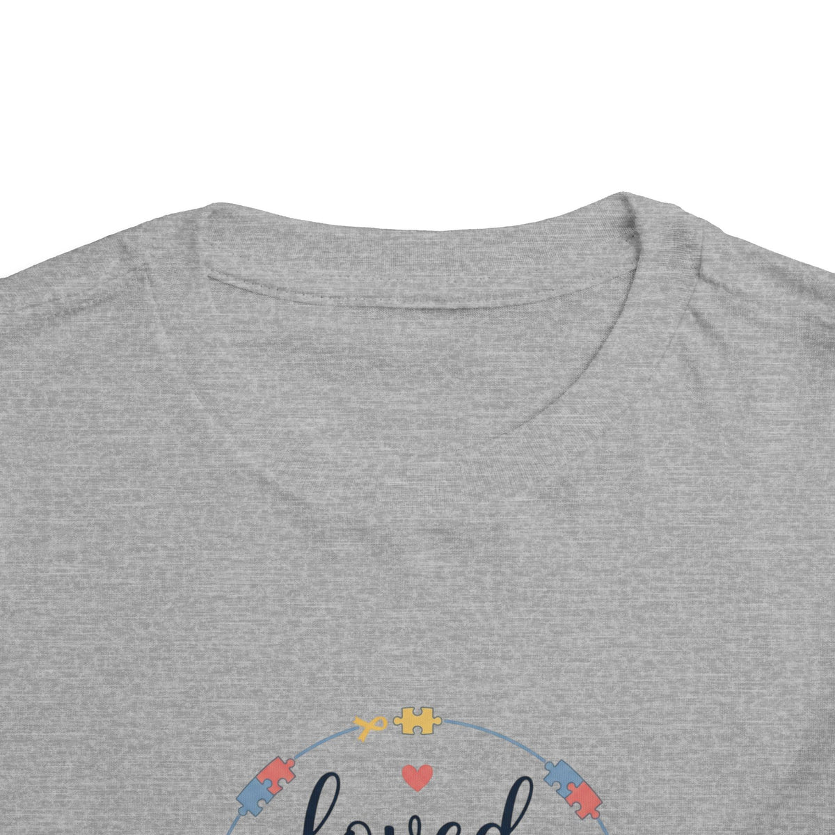 Loved Exactly As I Am Neurodiversity Toddler Tee | Autism Acceptance