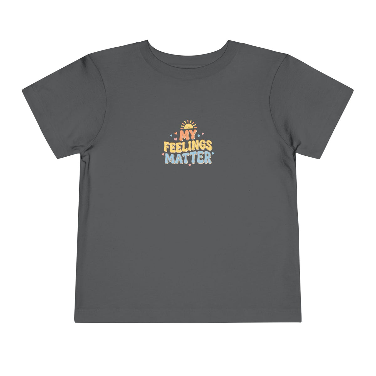 My Feelings Matter Toddler Shirt | Emotional Wellness Affirmation Kids Graphic Tee