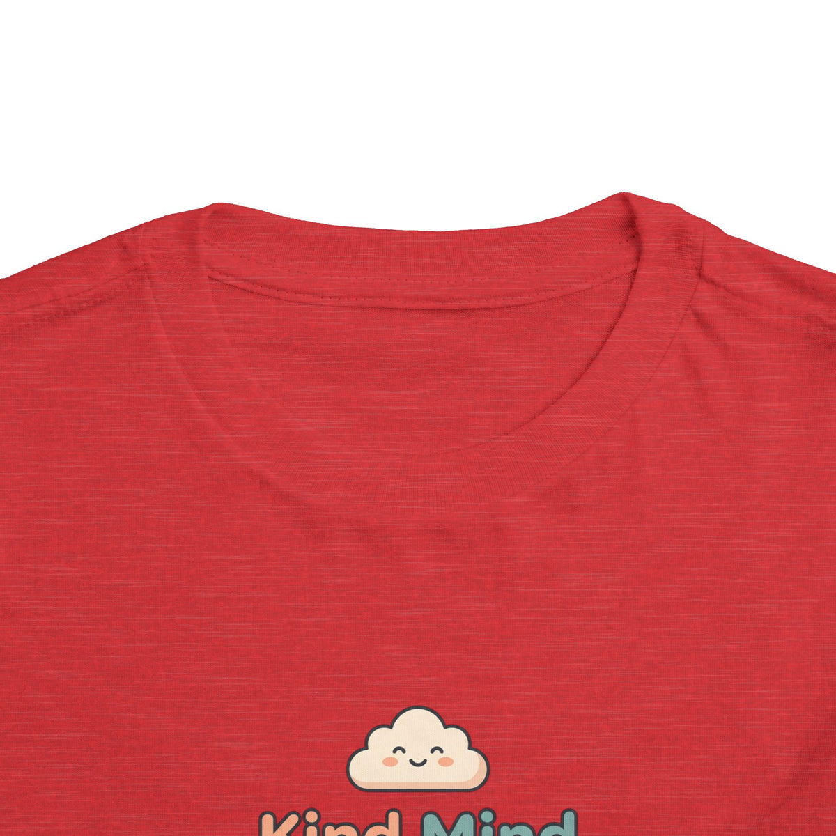 Kind Mind Brave Heart Toddler Shirt | Positive Affirmations Emotional Wellness Kids Tee