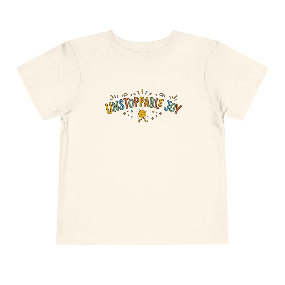 "Unstoppable Joy" Toddler Graphic Tee | Uplifted By Design™ Cerebral Palsy & Adaptive Movement Shirt