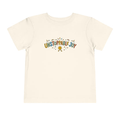 "Unstoppable Joy" Toddler Graphic Tee | Uplifted By Design™ Cerebral Palsy & Adaptive Movement Shirt