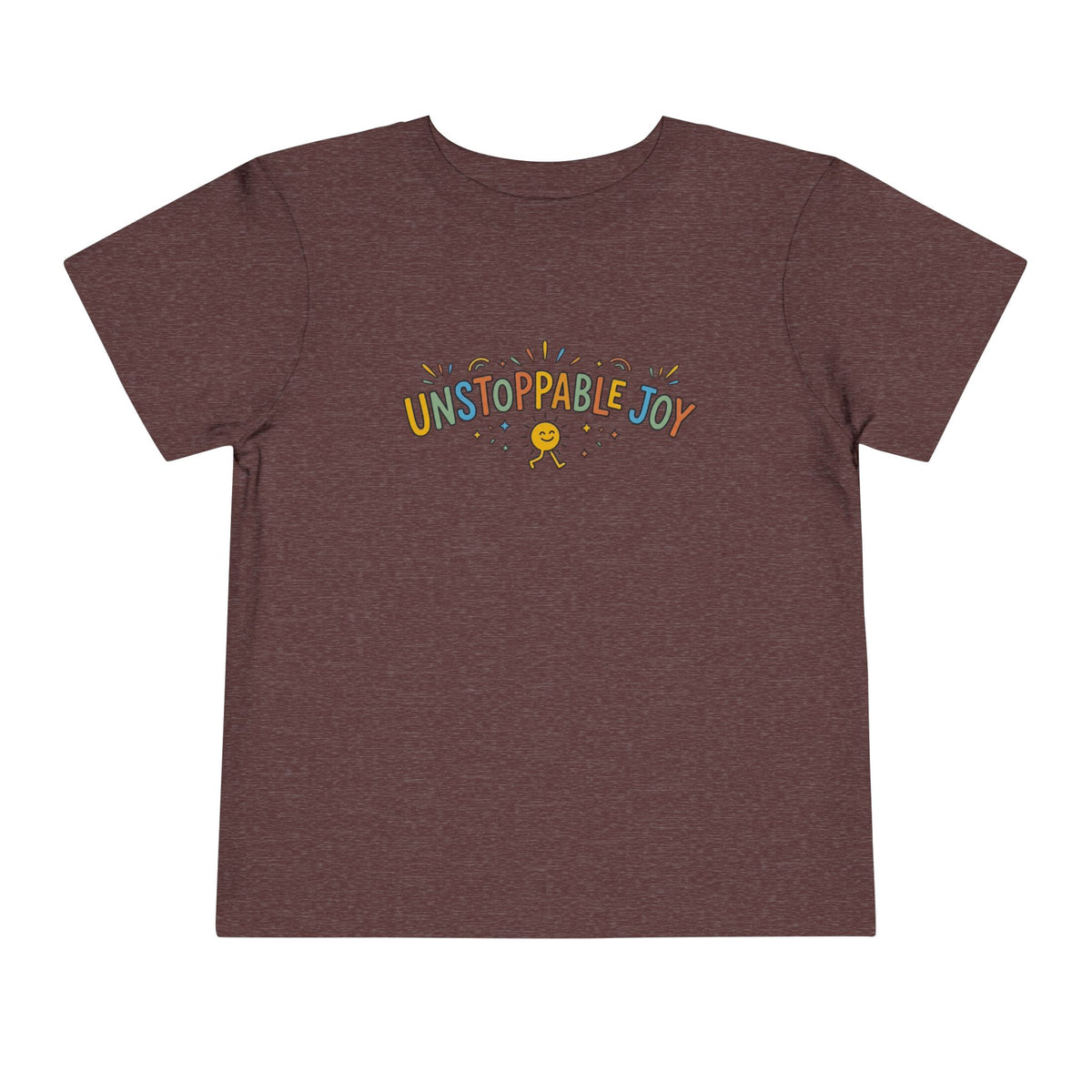 "Unstoppable Joy" Toddler Graphic Tee | Uplifted By Design™ Cerebral Palsy & Adaptive Movement Shirt
