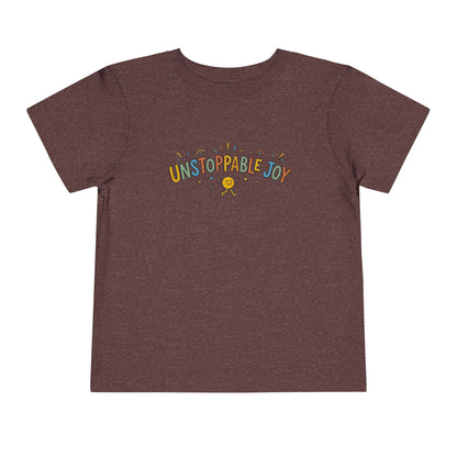 "Unstoppable Joy" Toddler Graphic Tee | Uplifted By Design™ Cerebral Palsy & Adaptive Movement Shirt