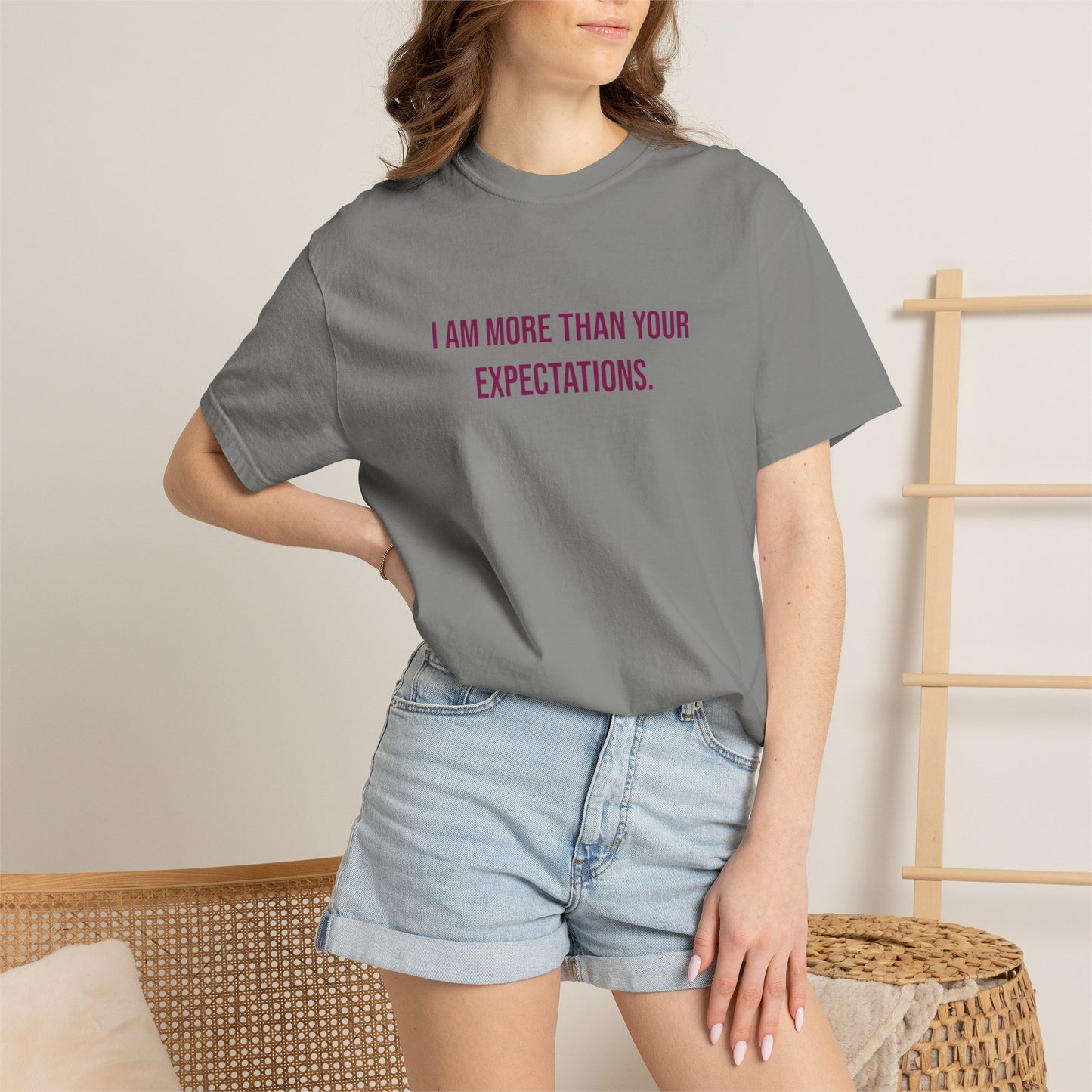 I Am More Than Your Expectations T-shirt | Awareness Tee
