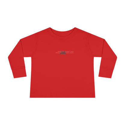 "My Mind, My Magic" Toddler Long Sleeve Tee — Sparkle Mind Wordmark | Uplifted By Design™ Autism Acceptance & Sensory Pride Shirt