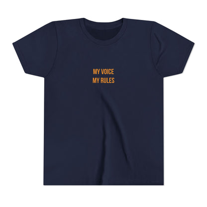 "My Voice My Rules" Cerebral Palsy Awareness Youth Tee | Uplifted By Design