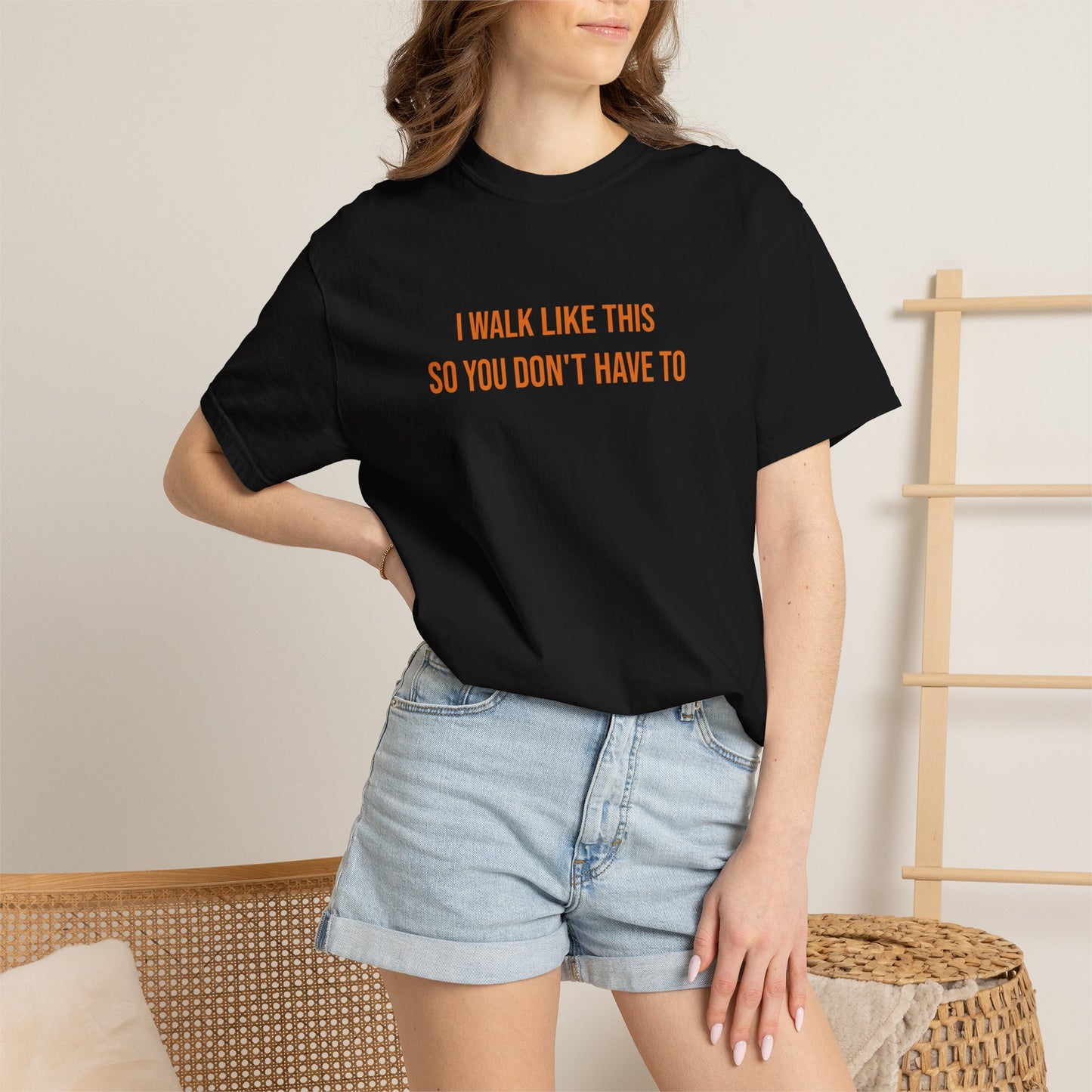 I Walk Like This So You Dont Have To T-shirt | CP Awareness Tee
