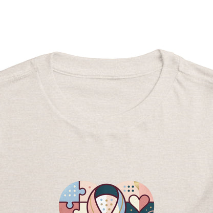 Uniquely Me, Wonderfully Free Neurodiversity Toddler Tee | Autism Acceptance