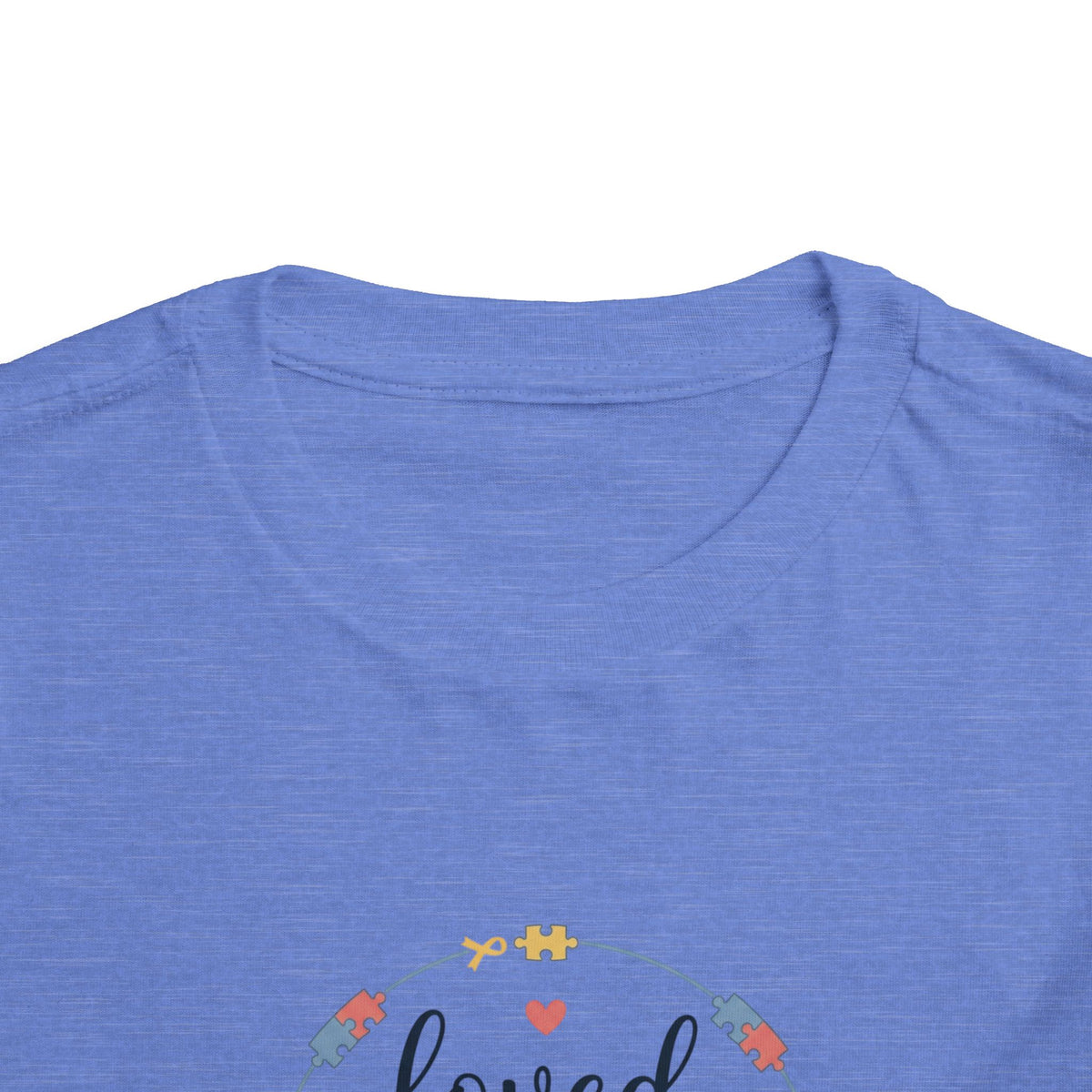 Loved Exactly As I Am Neurodiversity Toddler Tee | Autism Acceptance