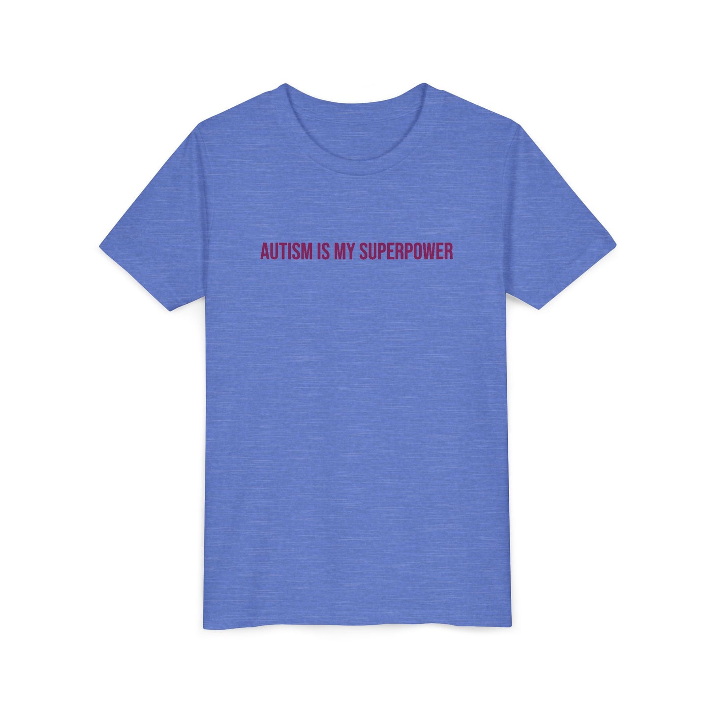"Autism Is My Superpower" Neurodivergent Pride Youth Tee | Uplifted By Design