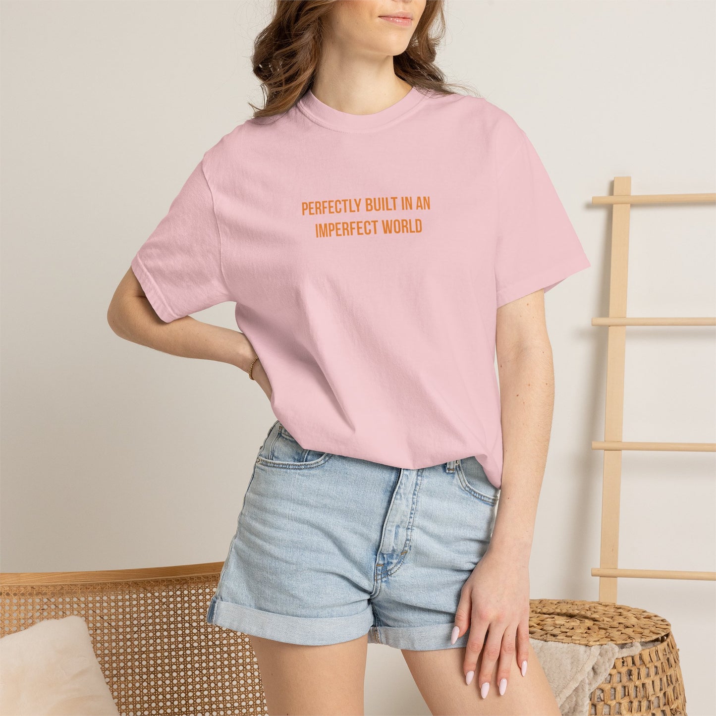 "Perfectly Built in an Imperfect World" Cerebral Palsy Awareness Tee