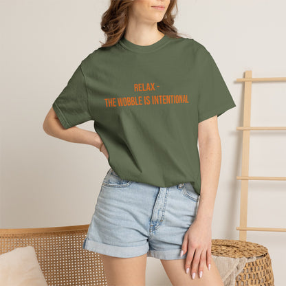 Relax The Wobble Is Intentional T-shirt | CP Awareness Tee