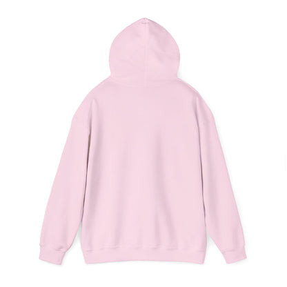 "Progress Over Perfection" Unisex Hoodie — Minimal Blue Statement | Uplifted By Design™ Mental Health & Emotional Wellbeing Hoodie