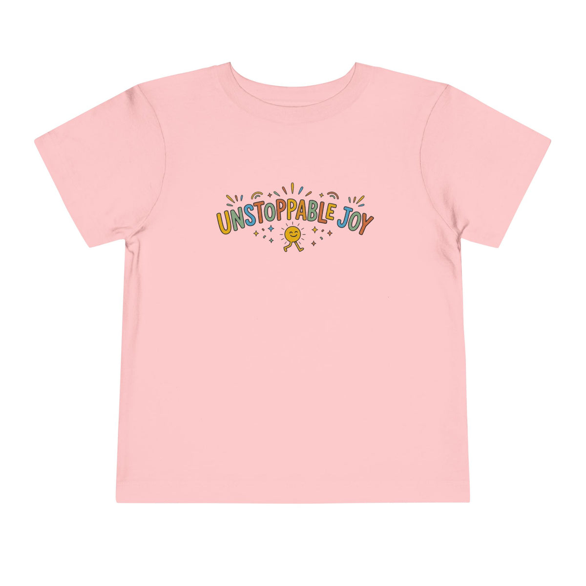 "Unstoppable Joy" Toddler Graphic Tee | Uplifted By Design™ Cerebral Palsy & Adaptive Movement Shirt