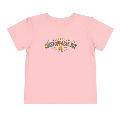 "Unstoppable Joy" Toddler Graphic Tee | Uplifted By Design™ Cerebral Palsy & Adaptive Movement Shirt