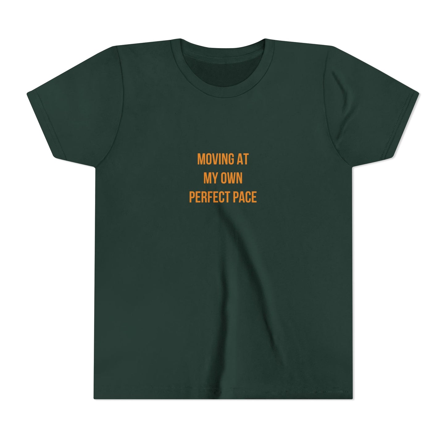"Moving at My Own Perfect Pace" Cerebral Palsy Awareness Youth Tee | Uplifted By Design