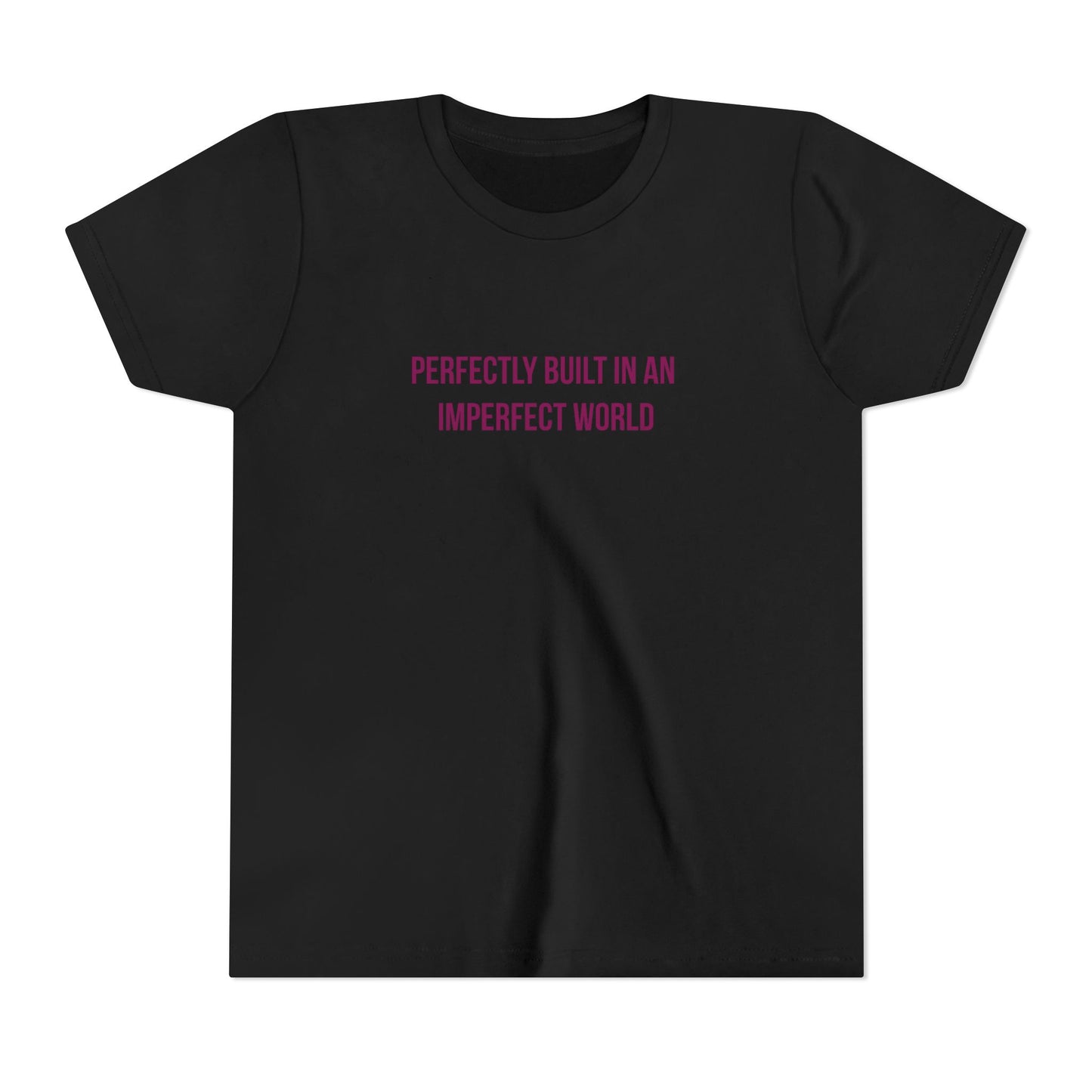 "Perfectly Built in an Imperfect World" Autism Awareness Youth Tee