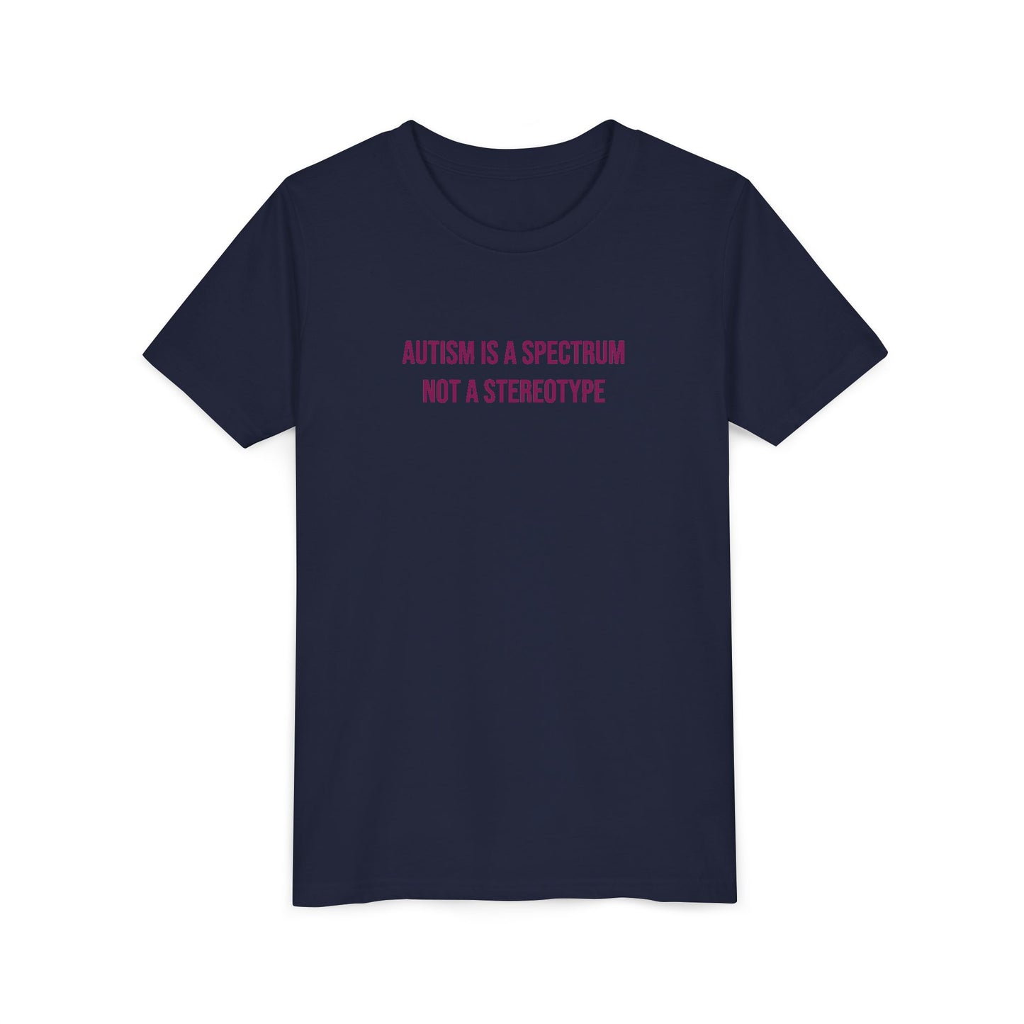 "Autism Is A Spectrum Not A Stereotype" Neurodivergent Pride Youth Tee | Uplifted By Design