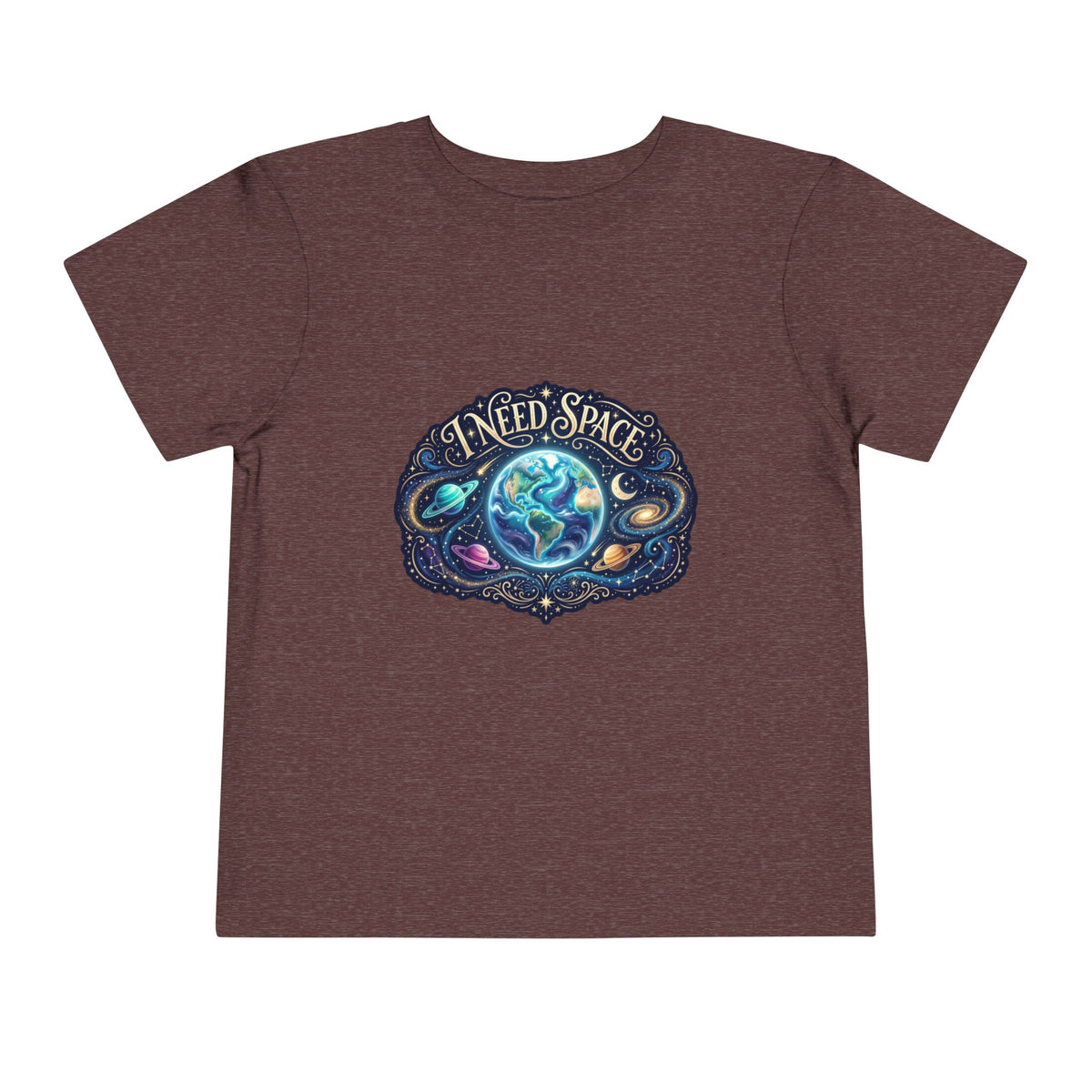 Toddler Tee — "I Need Space" Cosmic Galaxy | Autism Acceptance & Sensory Pride Shirt