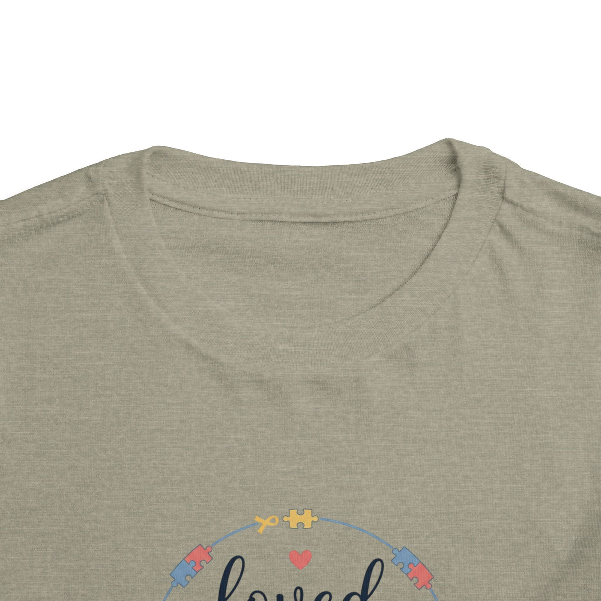 Loved Exactly As I Am Neurodiversity Toddler Tee | Autism Acceptance