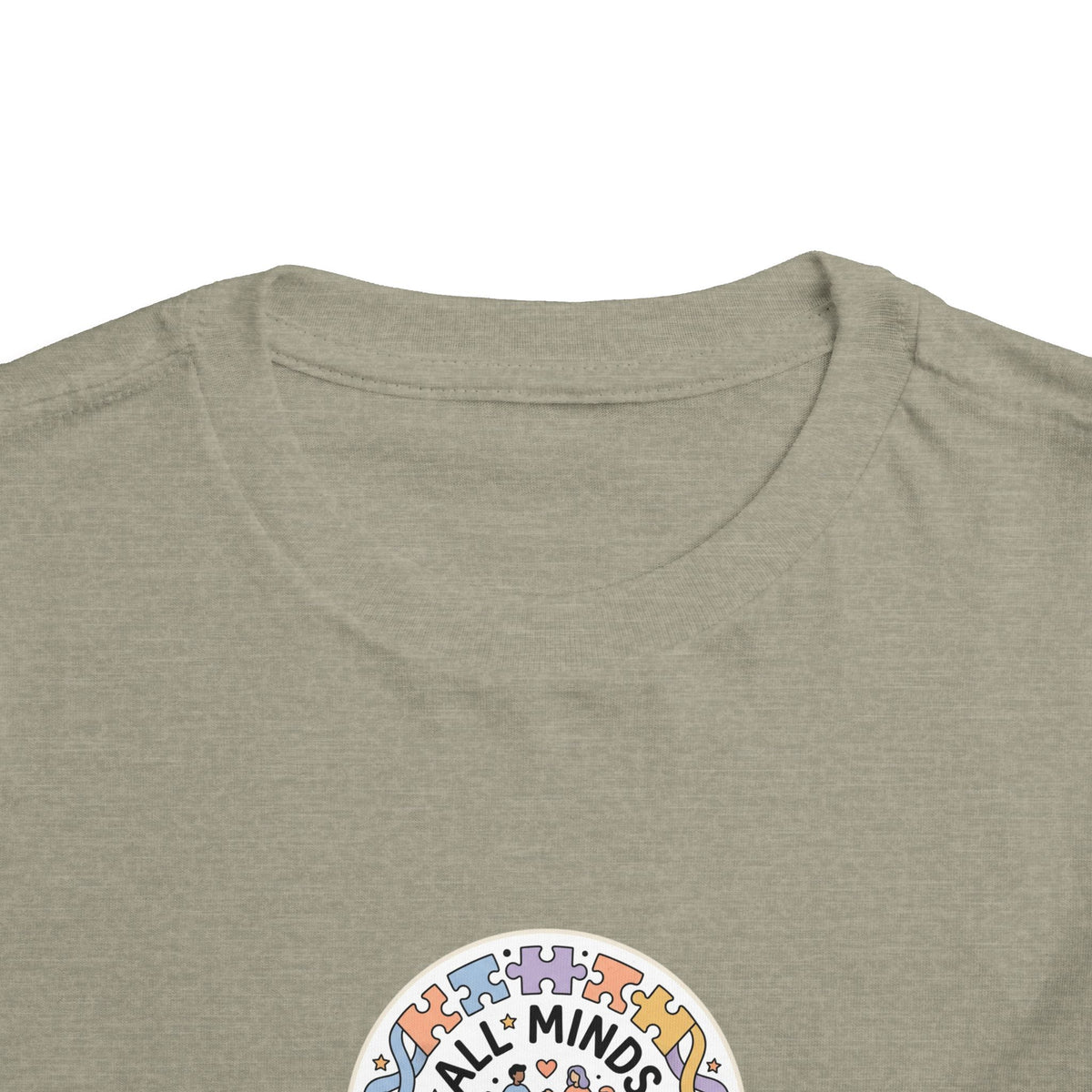 All Minds Welcome Here Neurodiversity Toddler Tee | Autism Acceptance