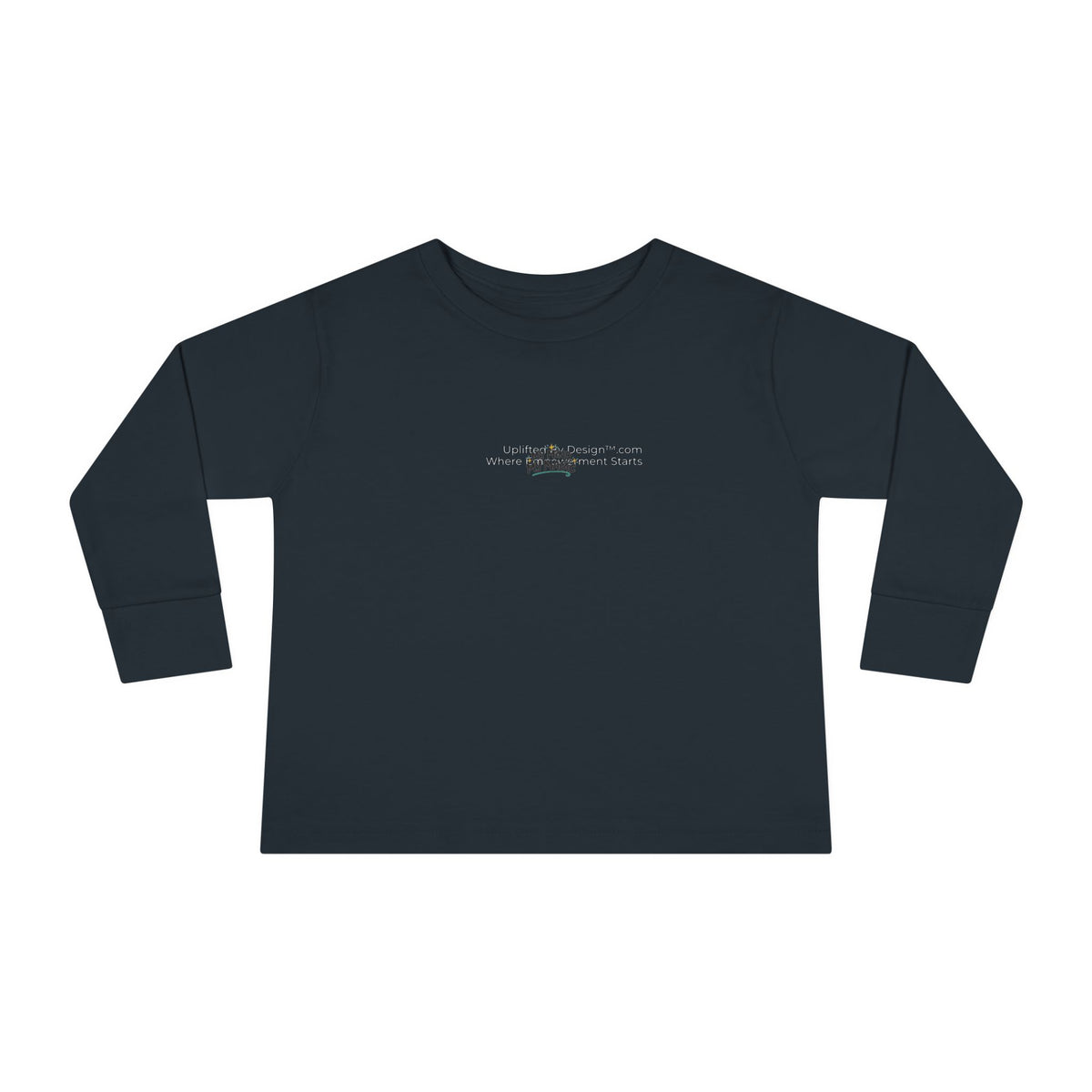 "My Mind, My Magic" Toddler Long Sleeve Tee — Sparkle Mind Wordmark | Uplifted By Design™ Autism Acceptance & Sensory Pride Shirt