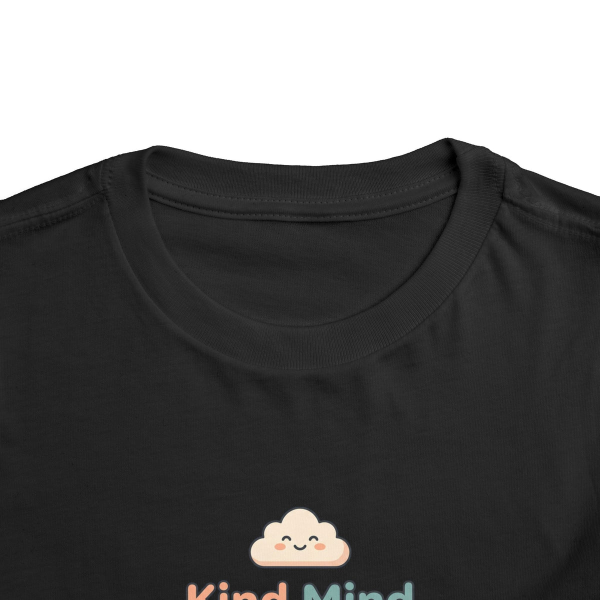 Kind Mind Brave Heart Toddler Shirt | Positive Affirmations Emotional Wellness Kids Tee