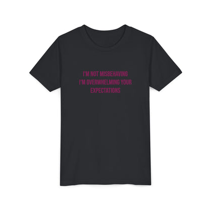 I'm Not Misbehaving" Neurodivergent Pride Youth Tee | Uplifted By Design