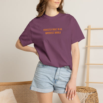"Perfectly Built in an Imperfect World" Cerebral Palsy Awareness Tee