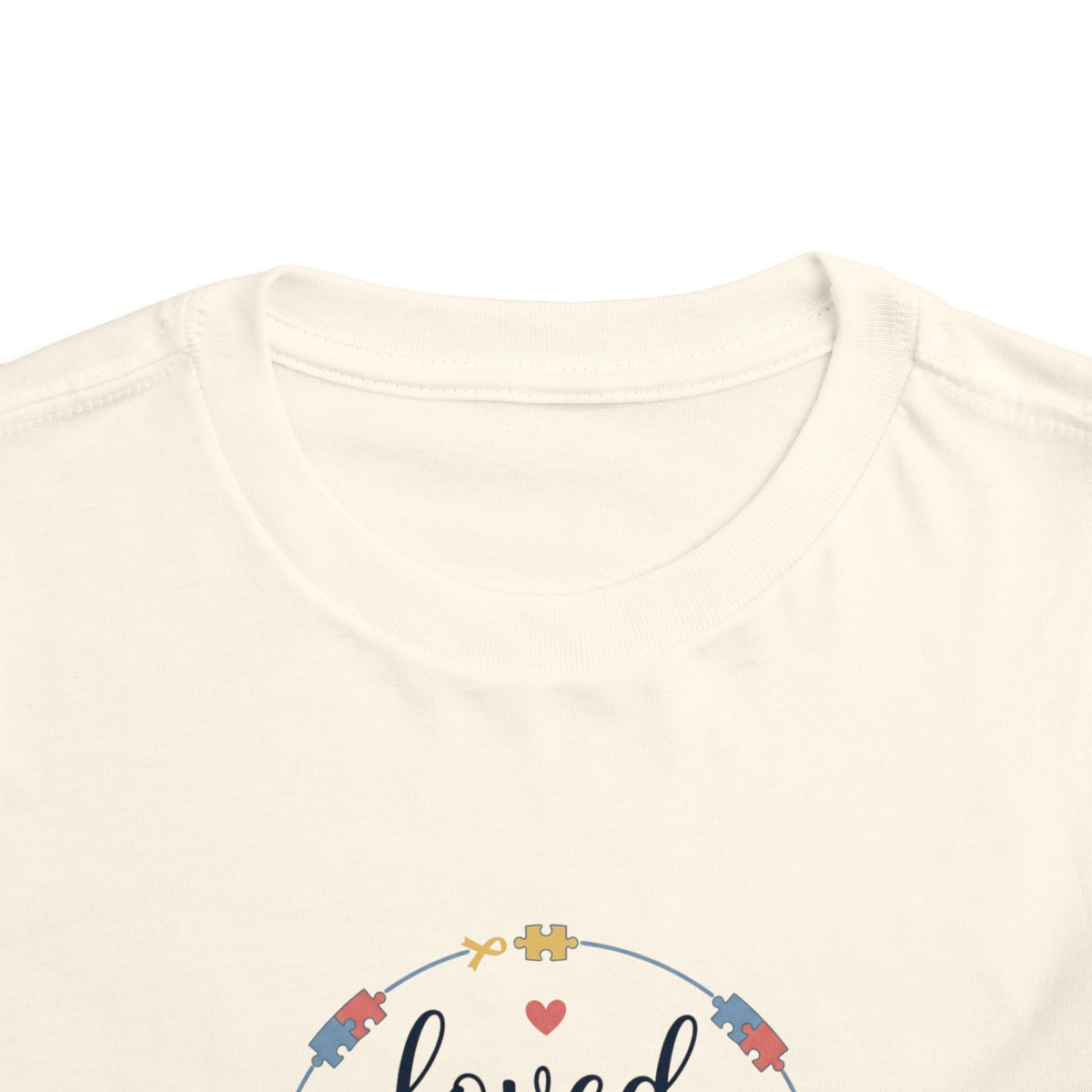 Loved Exactly As I Am Neurodiversity Toddler Tee | Autism Acceptance