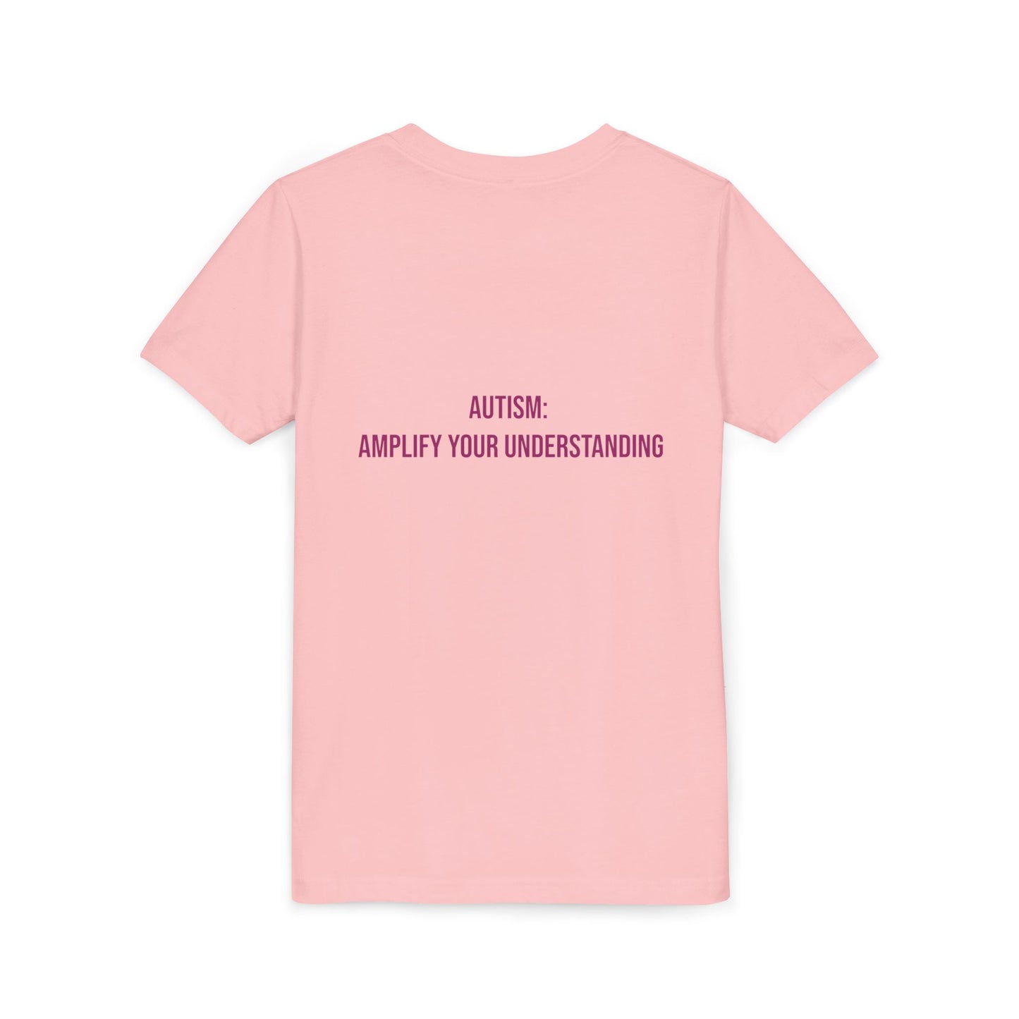 Amplify Your Understanding Empowerment Youth Tee | Autism Pride Kids Streetwear