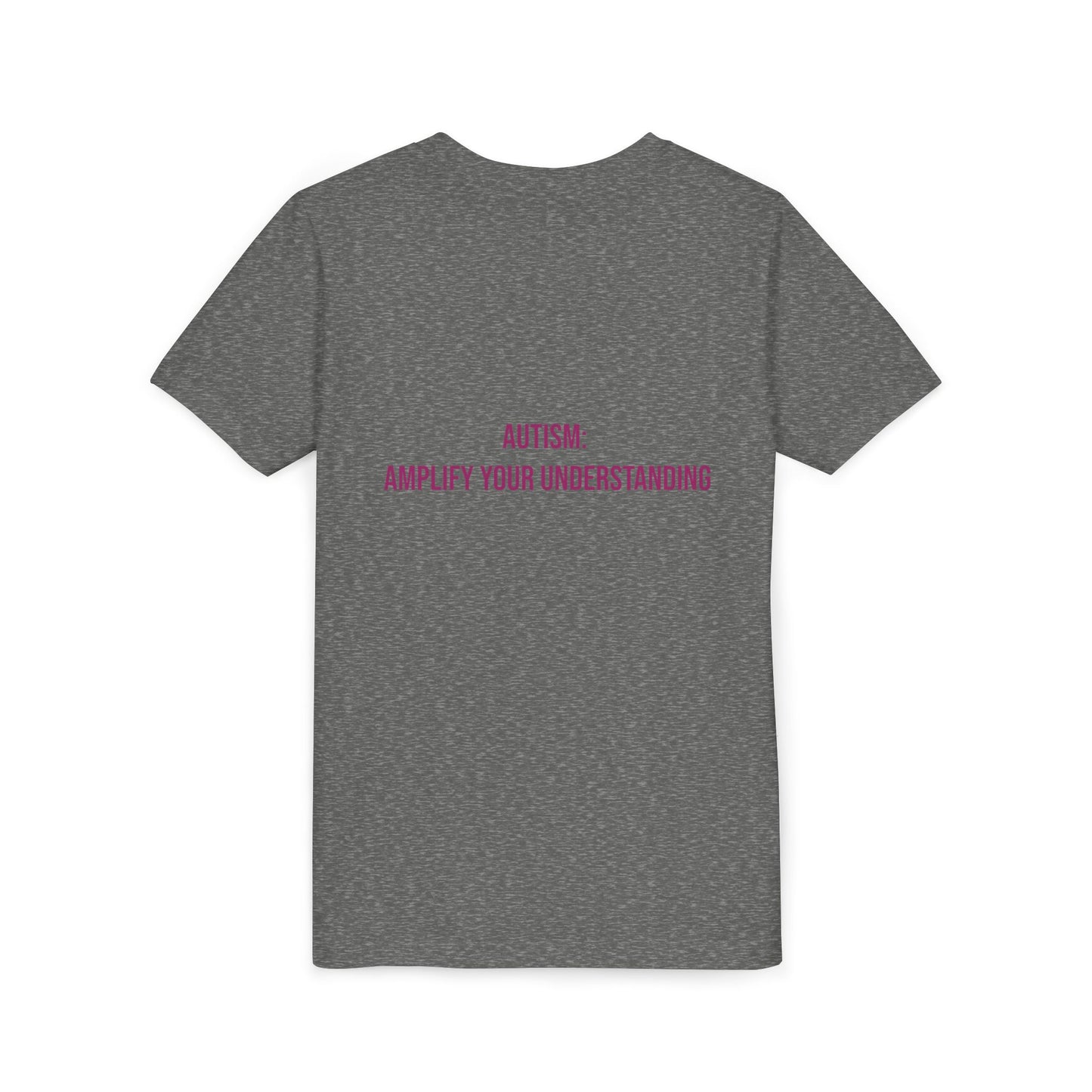 Amplify Your Understanding Empowerment Youth Tee | Autism Pride Kids Streetwear