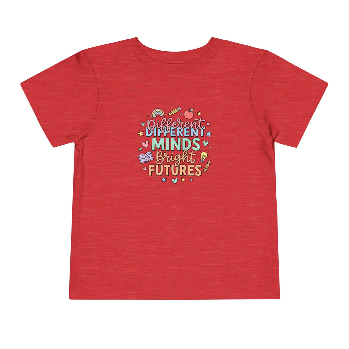 Different Minds, Bright Futures Neurodiversity Toddler Tee | Autism Acceptance