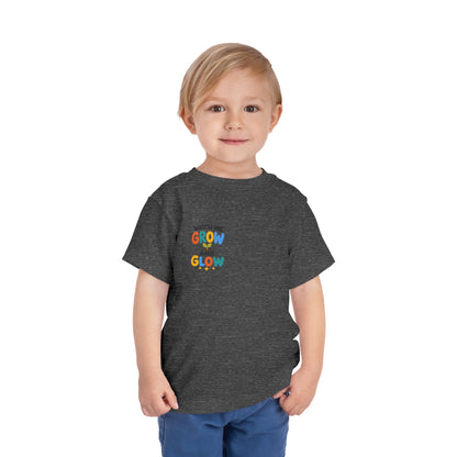 Watch Me Grow and Glow Toddler Tee — Cute Positive Growth Shirt