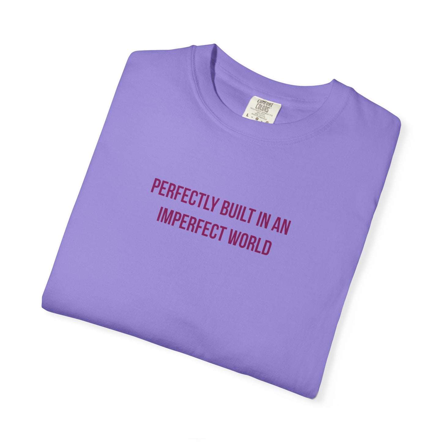 "Perfectly Built in an Imperfect World" Autism Awareness Tee