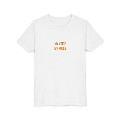 "My Voice My Rules" Cerebral Palsy Awareness Youth Tee | Uplifted By Design
